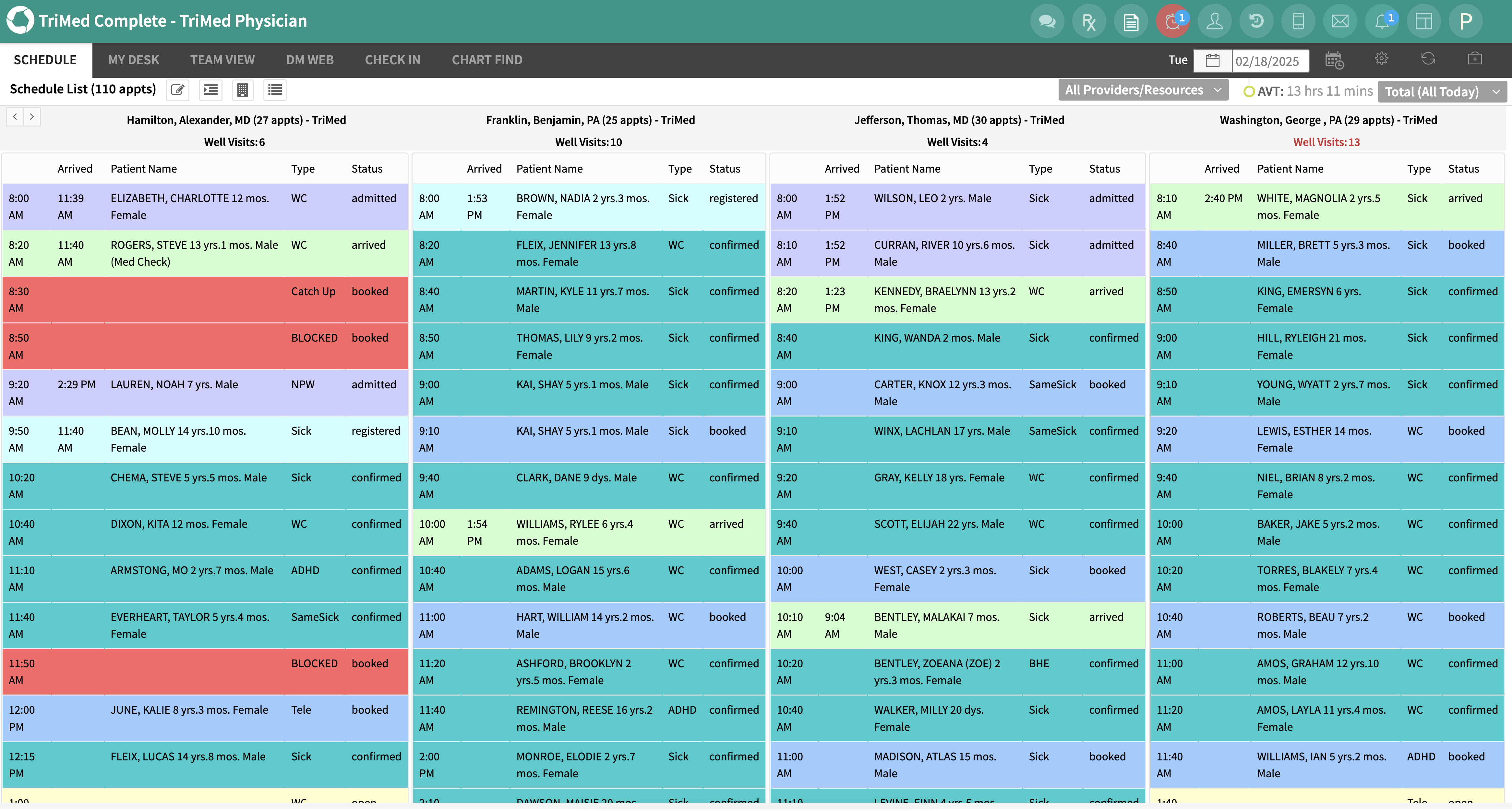 screenshot of TriMed Complete